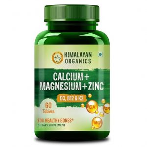 Himalayan Organics Calcium Magnesium Zinc Tablets