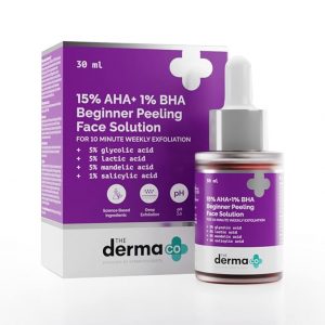 The Derma Co. 15% AHA + 1% BHA Peeling Solution