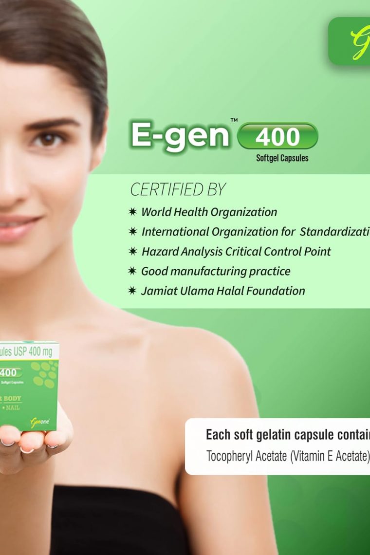 Genone E-Gen 400 Vitamin E Capsule