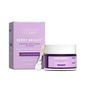 Conscious Chemist Berry Bright Soothing & Calming Face Mask