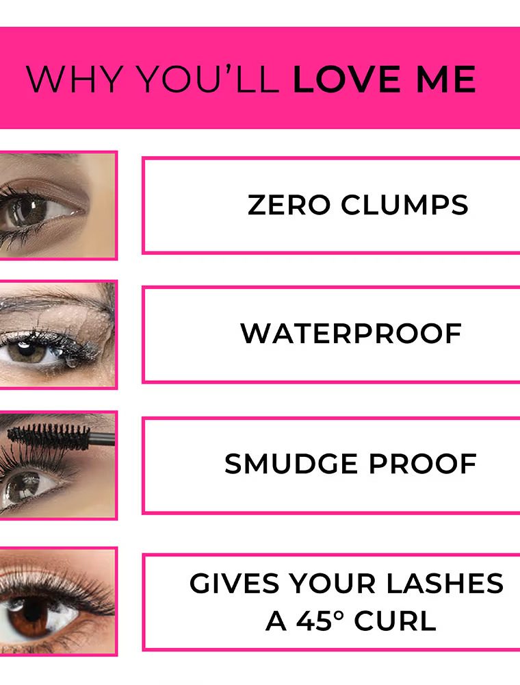 Nykaa Lash Talk Curl Power Waterproof Curling Mascara