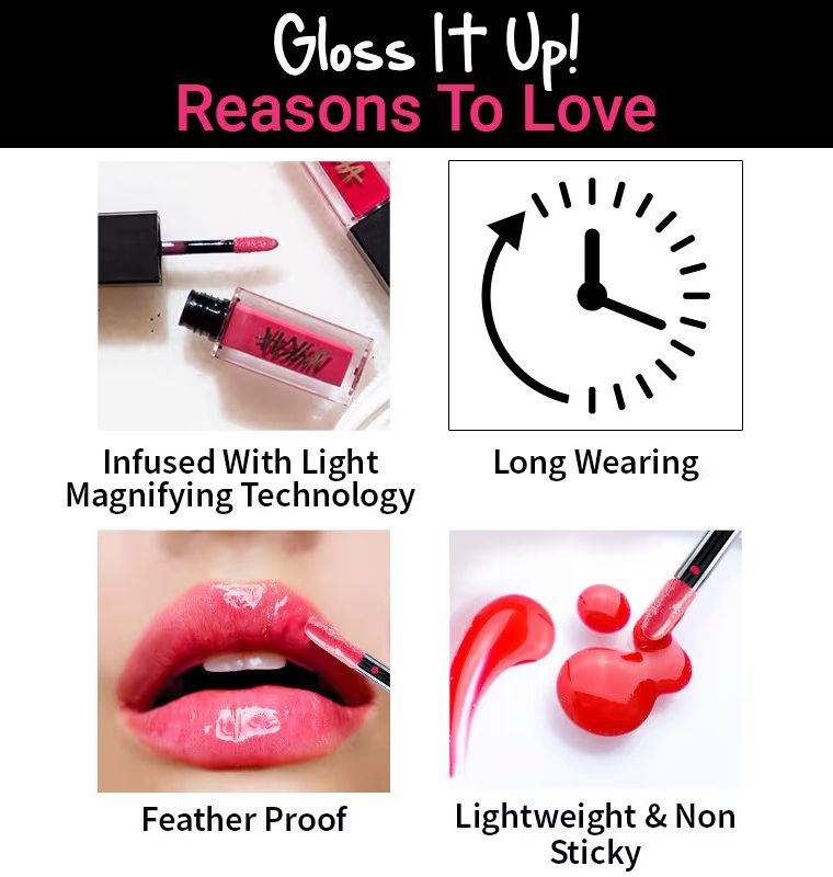 Nykaa Gloss it Up! High Shine Lip Gloss