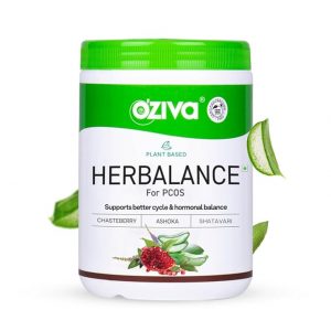 OZiva Plant Based HerBalance for PCOS Supplements