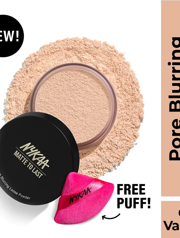 Nykaa Cosmetics Matte to Last Loose Powder