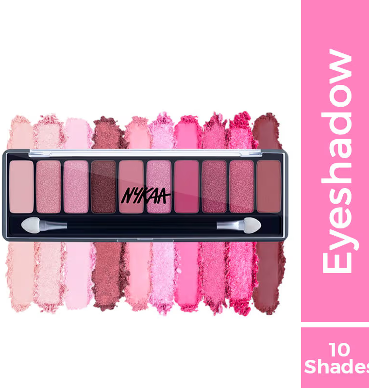 Nykaa Eyes On Me! 10-in-1 Eyeshadow Palette