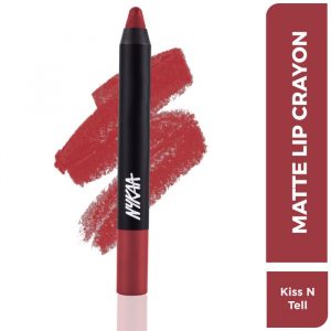 Nykaa Matte-illicious Lip Crayon Lipstick