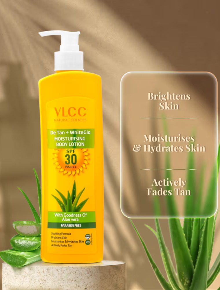 VLCC DeTan + WhiteGlo Moisturising Body Lotion SPF 30 PA+++