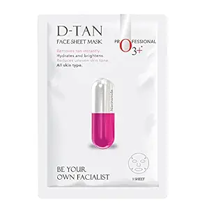 O3+ Facialist D-Tan Face Sheet Mask