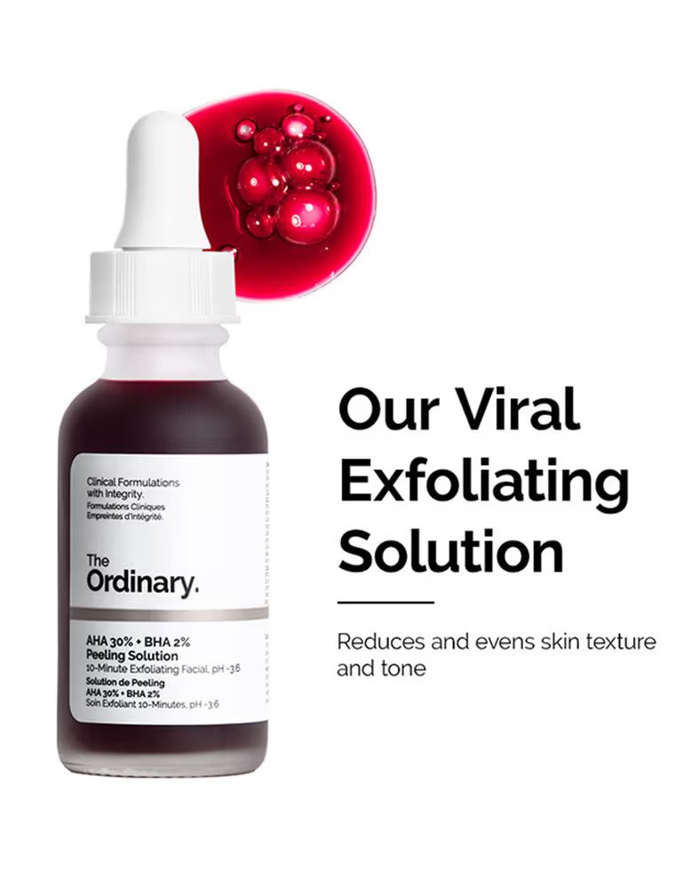 The Ordinary AHA 30% + BHA 2% Peeling Solution