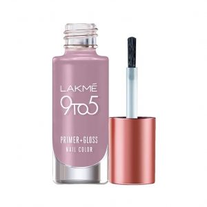 Lakme 9 to 5 Primer + Gloss Nail Colour