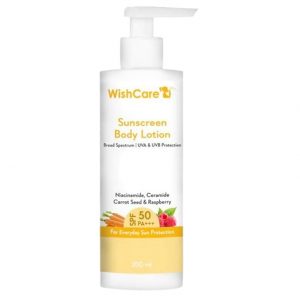 WishCare SPF 50 PA+++ Sunscreen Body Lotion