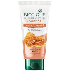 Biotique Honey Gel Soothe & Nourish Foaming Face Wash