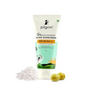 Pilgrim 2% Niacinamide Glow Sunscreen SPF 50 PA+++