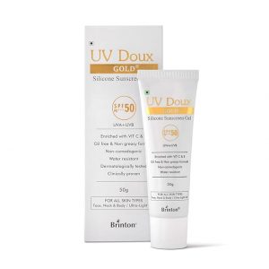 Brinton UV Doux Gold Silicone Sunscreen Gel SPF 50 PA+++