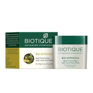 Biotique Bio Myristica Spot Correcting Anti-Acne Face Pack