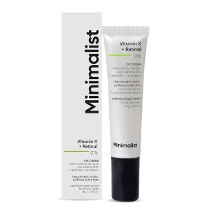 Minimalist Vitamin K + Retinal 0.1% Eye Cream