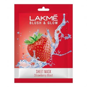 LAKMÉ Blush & Glow Strawberry Sheet Mask