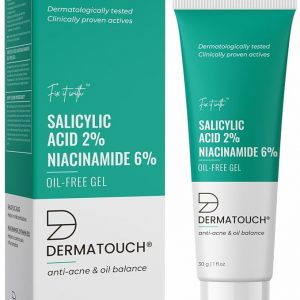 Dermatouch Salicylic Acid 2% Niacinamide 6% Anti-Acne Oil-Free Gel