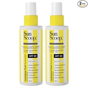 SunScoop Hydrating Fluid Sunscreen Spray SPF 60 PA++++