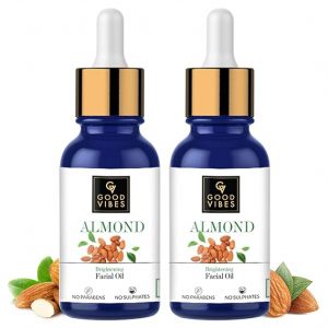 Good Vibes Almond Brightening Facial Oil