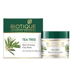 Biotique Tea Tree Skin Clearing Clay Mask