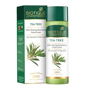 Biotique Tea Tree Skin Clearing Mattifying Facial Toner