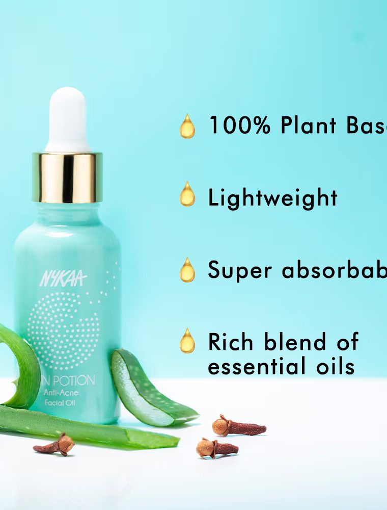 Nykaa Naturals Skin Potion Anti-Acne Facial Oil