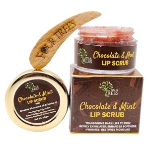 Four Trees Chocolate & Mint Lip Scrub