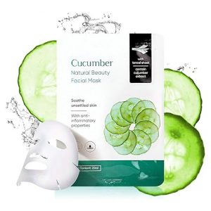 MINISO Natural Beauty Cucumber Facial Mask