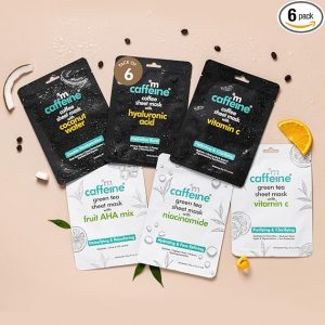 mCaffeine Green Tea & Coffee Sheet Mask