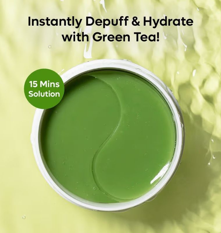 mCaffeine Green Tea Hydrogel Under Eye Patches