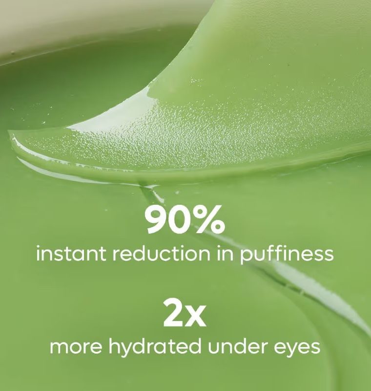 mCaffeine Green Tea Hydrogel Under Eye Patches