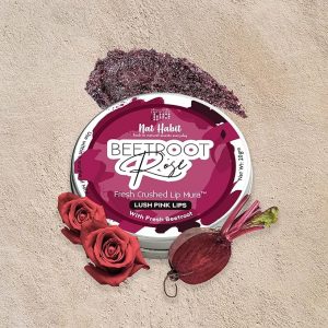 Nat Habit Beetroot Rose Lip Scrub