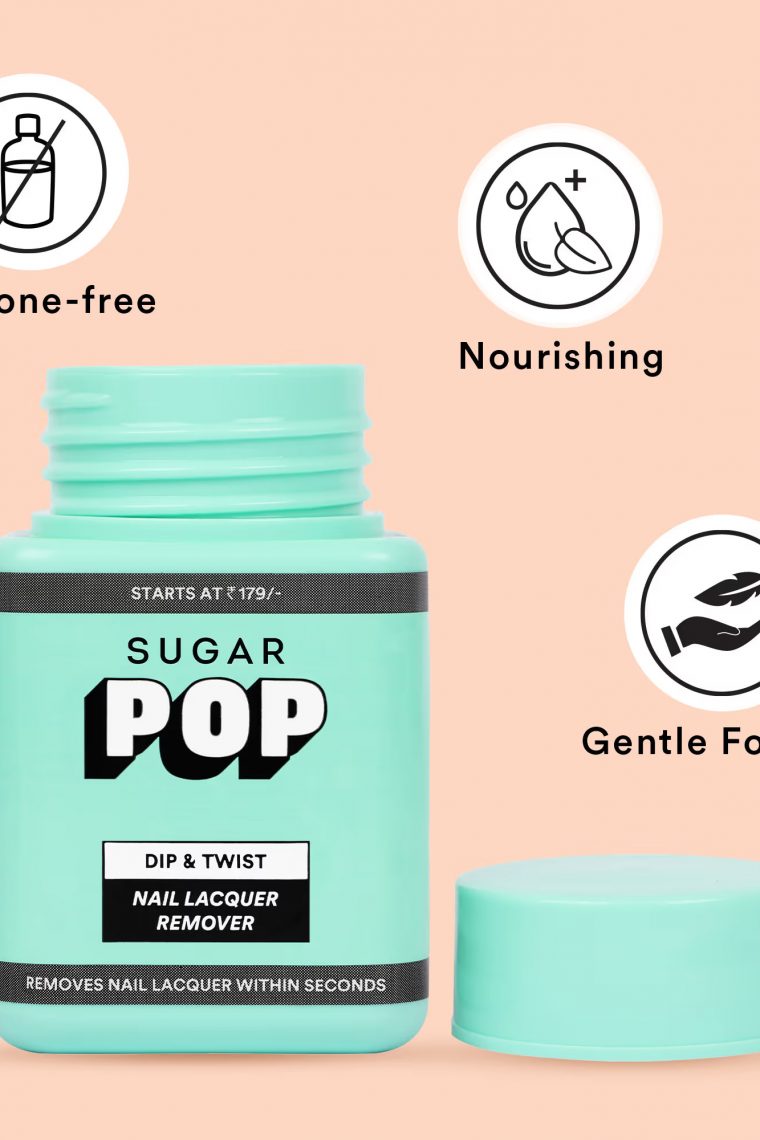 SUGAR POP Dip & Twist Nail Lacquer Remover