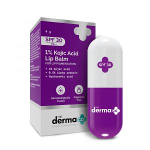 The Derma Co SPF 30 1% Kojic Acid Lip Balm