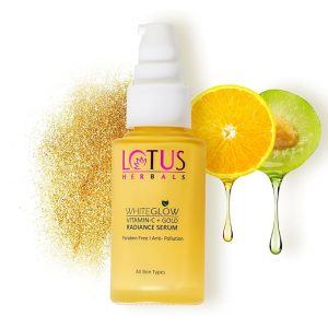 Lotus Herbals WhiteGlow Vitamin C + Gold Radiance Serum